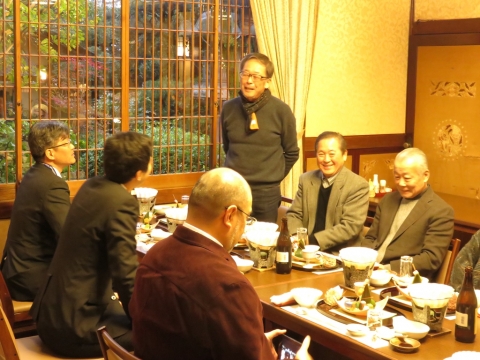 懇親会